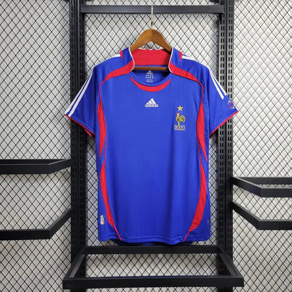 Frankrijk Retro Thuisshirt 2006