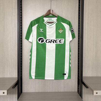 Real Betis Shirt 25/26 – Groen en Wit