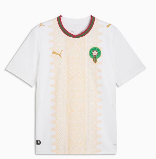 Nationaal Elftal Marokko Shirt 2026/27 – Wit