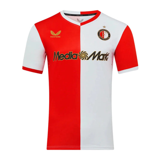 Feyenoord Shirt 25/26 – Wit en Rood