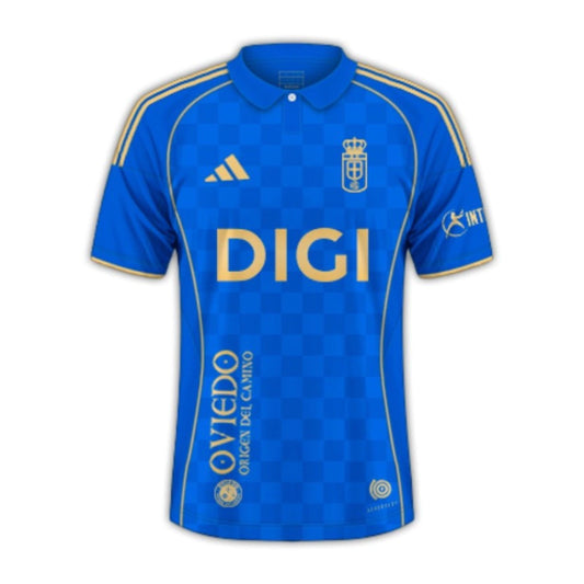 Real Oviedo Shirt 25/26 – Blauw