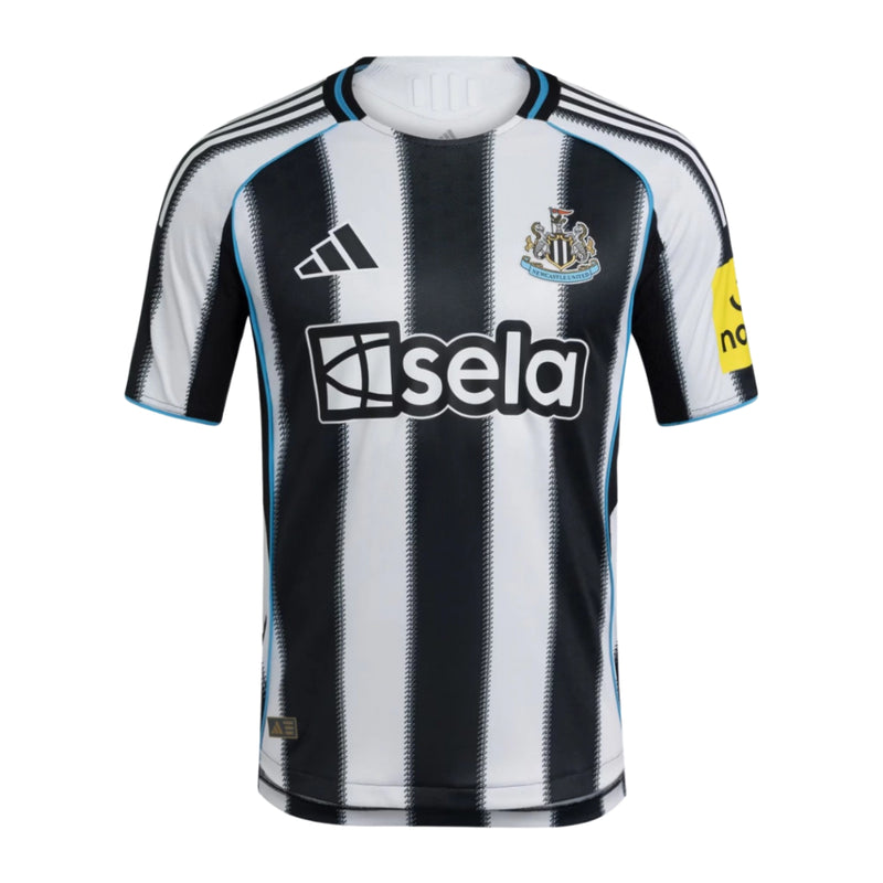 CAMISA DO NEWCASTLE 25/26 PRETO E BRANCO