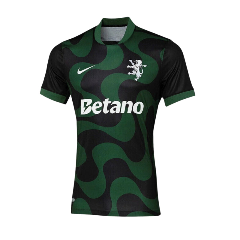 CAMISA DO SPORTING 26/27 VERDE E PRETO