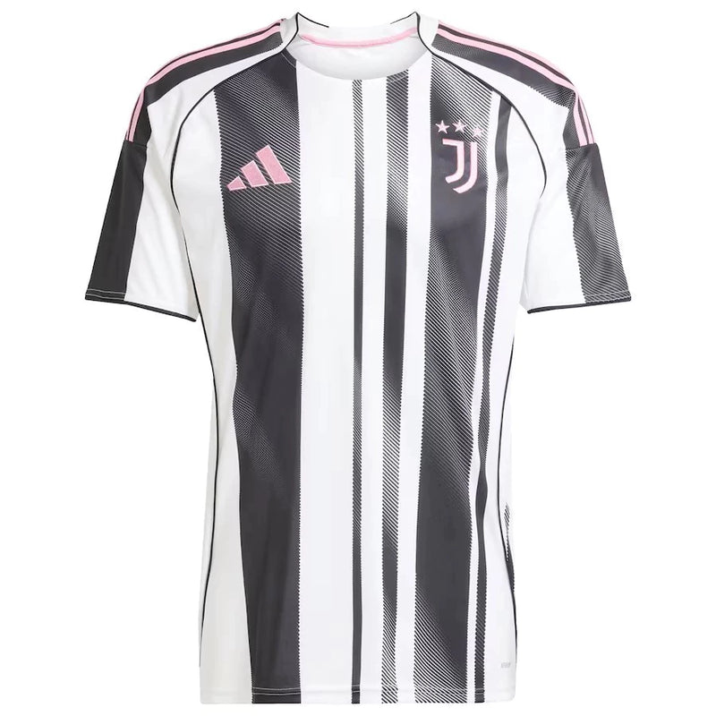 CAMISA DA JUVENTUS 25/26 PRETO E BRANCO